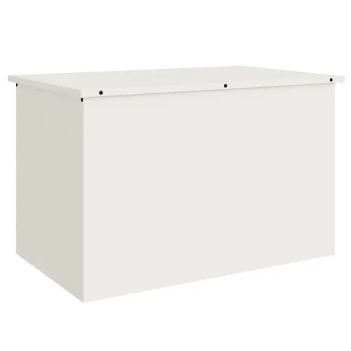 Kutija za pohranu jastučića za vrt Pocinčani čelik 175 L Bijela - Bijela 80 x 50,5 x 50 cm Cijena