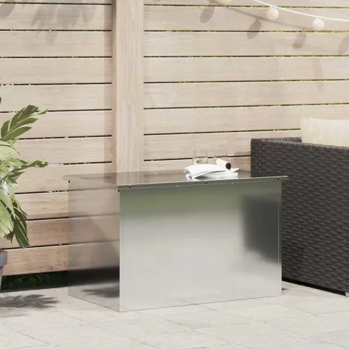 Kutija za pohranu jastučića za vrt Pocinčani čelik 175 L - Pocinčani čelik 80 x 50,5 x 50 cm Cijena