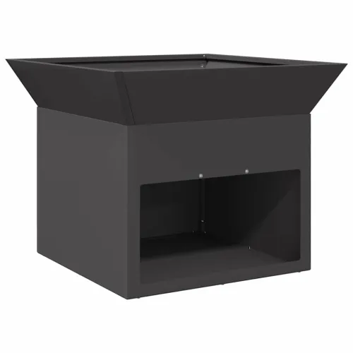 Kamin Crna 50 x 50 x 40 cm Čelik - Crna Široki vrh Cijena