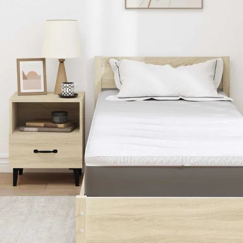 Nadmadrac 70 x 200 cm debelo Pleteno platno Bijela - 70 x 200 cm 3,5 cm Cijena