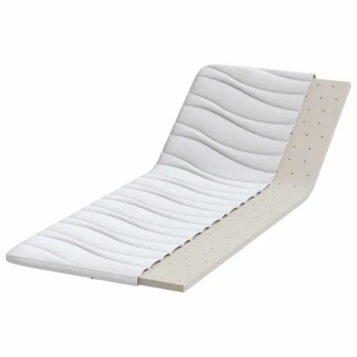 Nadmadrac 70 x 200 cm debelo Pleteno platno Bijela - 70 x 200 cm 3,5 cm Cijena