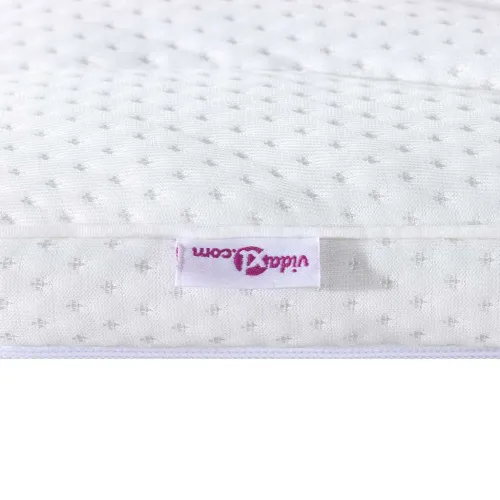 Nadmadrac 80 x 200 cm debelo Pleteno platno Bijela - 80 x 200 cm 3,5 cm Cijena