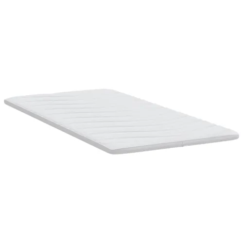 Nadmadrac 100 x 200 cm debelo Pleteno platno Bijela - 100 x 200 cm 3,5 cm Cijena