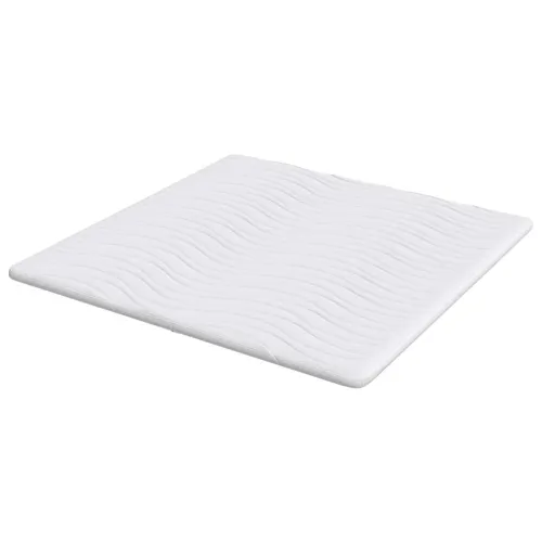 Nadmadrac 180 x 200 cm debelo Pleteno platno Bijela - 180 x 200 cm 3,5 cm Cijena