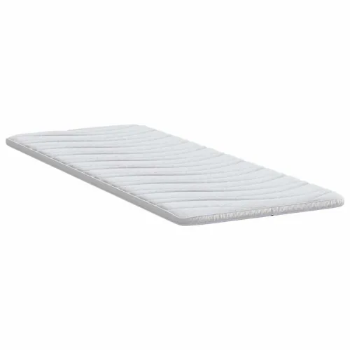 Nadmadrac 80 x 200 cm debelo Pleteno platno Bijela - 80 x 200 cm 5,5 cm Cijena