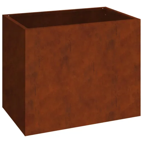 Vrtna saksija Rđa 50 x 32 x 40 cm - Otporni čelik 50 x 32 x 40 cm Cijena