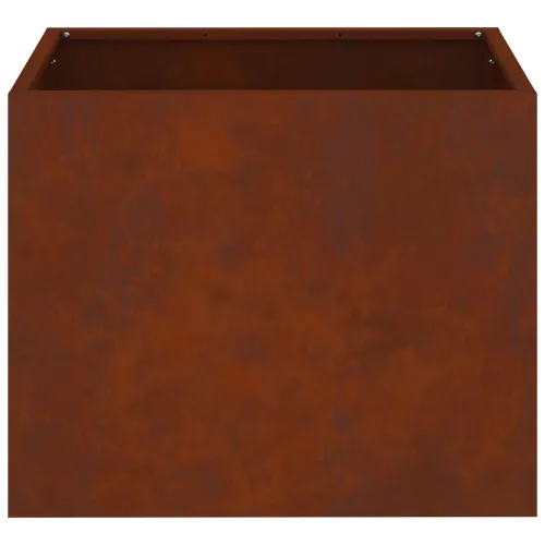 Vrtna saksija Rđa 50 x 32 x 40 cm - Otporni čelik 50 x 32 x 40 cm Cijena