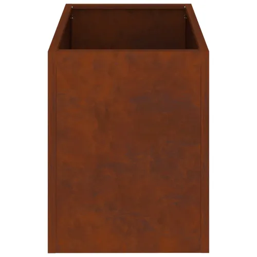 Vrtna saksija Rđa 50 x 32 x 40 cm - Otporni čelik 50 x 32 x 40 cm Cijena