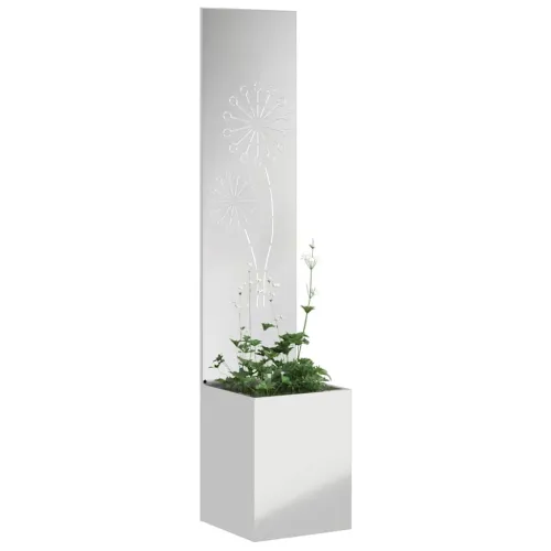 Privatnost u vrtu Srebrno 32 x 32 x 150 cm Pocinčani čelik - Pocinčani čelik Maslačak 32 cm Cijena