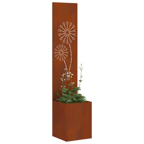 Privatnost u vrtu Rezbarija Rđa 32 x 32 x 150 cm Otporni čelik - Otporni čelik Maslačak 32 cm Cijena