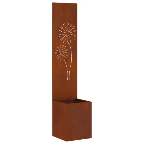 Privatnost u vrtu Rezbarija Rđa 32 x 32 x 150 cm Otporni čelik - Otporni čelik Maslačak 32 cm Cijena