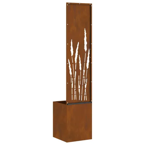 Privatnost u vrtu Rezbarija Rđa 32 x 32 x 150 cm - Otporni čelik Pšenica 32 cm Cijena