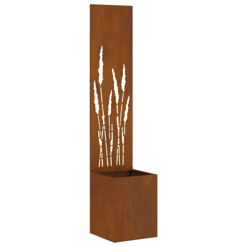 Privatnost u vrtu Rezbarija Rđa 32 x 32 x 150 cm - Otporni čelik Pšenica 32 cm Cijena