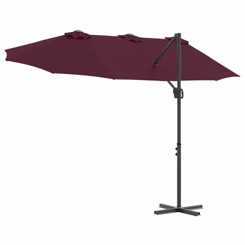 Suncobran Bordeaux Crvena 372 x 198 x 243 cm - Bordo crvena Cijena