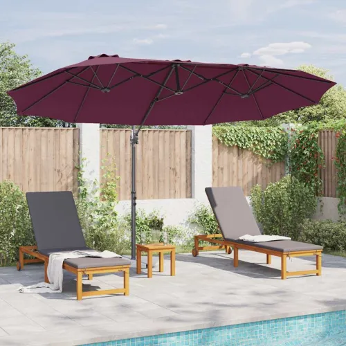 Suncobran Bordeaux Crvena 372 x 198 x 243 cm - Bordo crvena Cijena