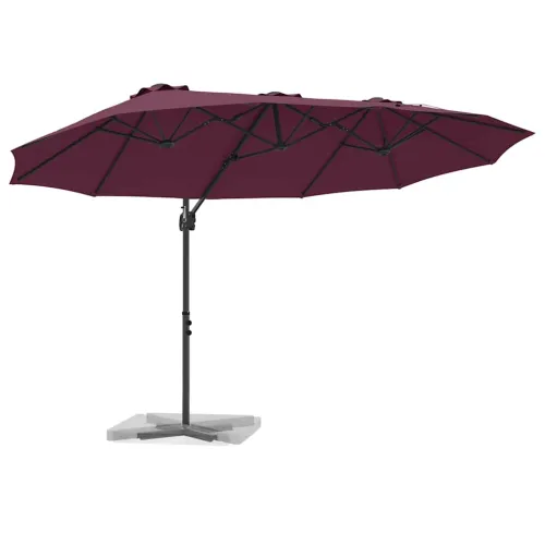 Suncobran Bordeaux Crvena 372 x 198 x 243 cm - Bordo crvena Cijena