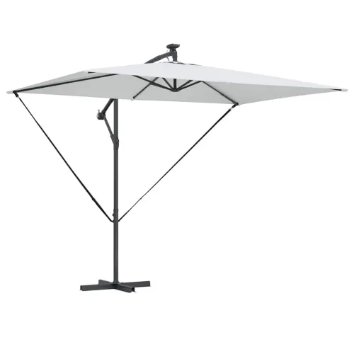 Suncobran 294 x 200 x 270 cm Poliester i aluminij Pijesak - Pijesak Cijena