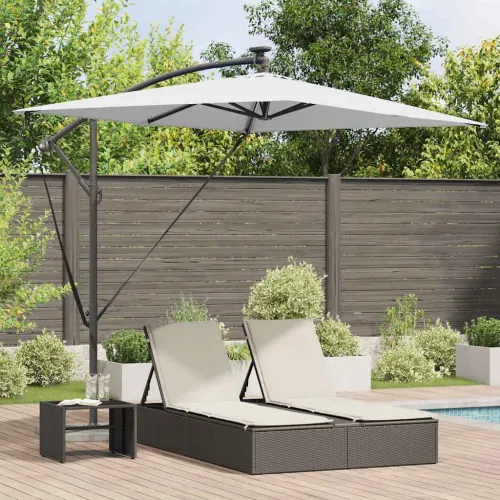 Suncobran 294 x 200 x 270 cm Poliester i aluminij Pijesak - Pijesak Cijena