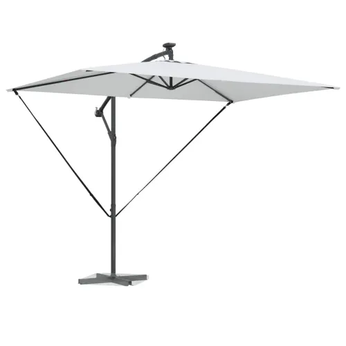 Suncobran 294 x 200 x 270 cm Poliester i aluminij Pijesak - Pijesak Cijena