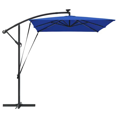 Suncobran 294 x 200 x 270 cm Poliester i aluminij Azurnoplava - azurnoplava Cijena