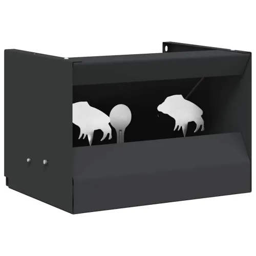 Kutija za zamku metaka Crna 29 x 22 x 20 cm Čelik - Divlji vepar 29 x 22 x 20 cm Cijena