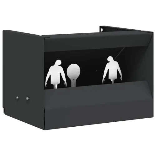 Kutija za zamku metaka Crna 29 x 22 x 20 cm Čelik - Zombi 29 x 22 x 20 cm Cijena