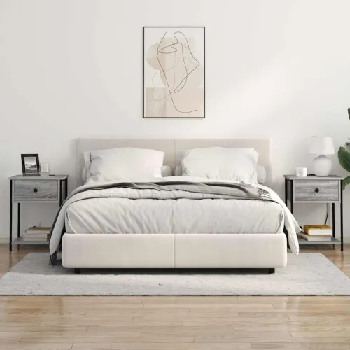 Noćni ormar 2 kom. Siva Sonoma 42 x 41 x 56 cm - Sivi hrast sonoma 2 Cijena