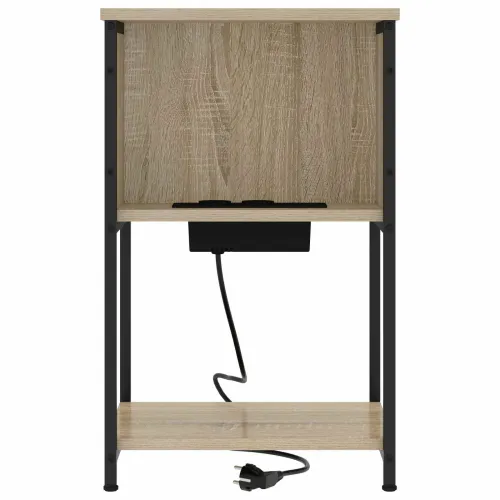 Noćni ormar 2 kom. Sonoma hrast 38 x 31 x 61 cm - Hrast sonoma 2 Cijena