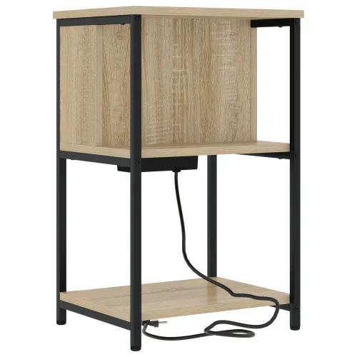 Noćni ormar 2 kom. Sonoma hrast 38 x 31 x 61 cm - Hrast sonoma 2 Cijena
