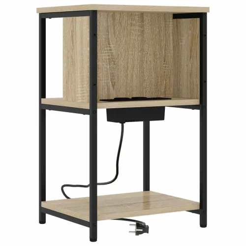 Noćni ormar 2 kom. Sonoma hrast 38 x 31 x 61 cm - Hrast sonoma 2 Cijena