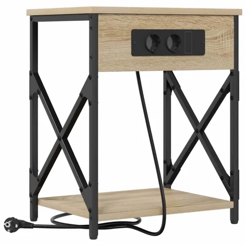 Noćni ormar 2 kom. Sonoma hrast 41 x 31 x 51 cm - sonoma hrast 2 Cijena