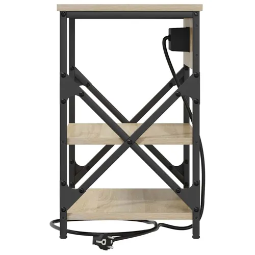 Noćni ormar Sonoma hrast 41 x 31 x 51 cm Konstruirano drvo - sonoma hrast 1 Cijena