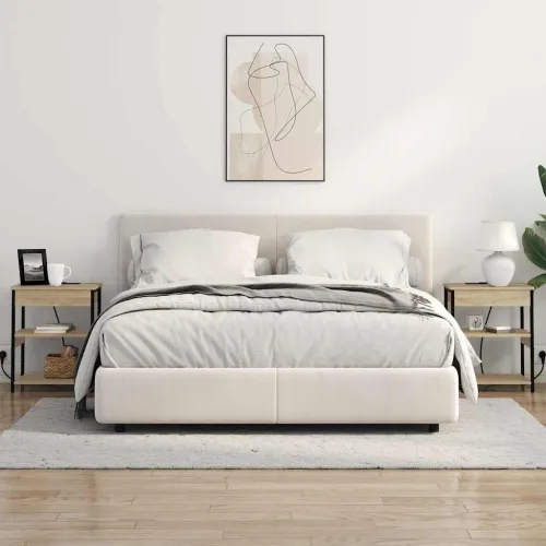Noćni ormar 2 kom. Sonoma hrast 41 x 31 x 51 cm - sonoma hrast 2 Cijena