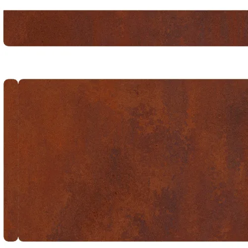Ograda oko Travnjaka 450 x 10 cm Rđa - Otporni čelik 450 x 10 cm 1 Cijena