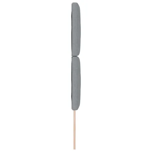 Uzglavlje Svijetlo siva tkanina - Svjetlosiva 80 cm Visoki uzglavlje Cijena