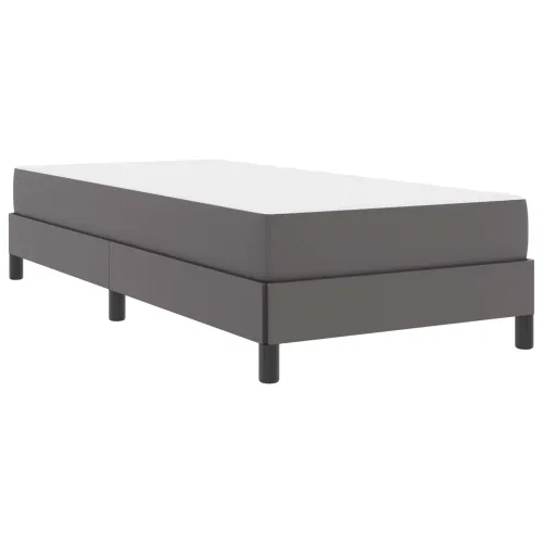 Okvir za krevet s madracem Siva 80 x 200 cm tkanina - Siva 80 x 200 cm Cijena