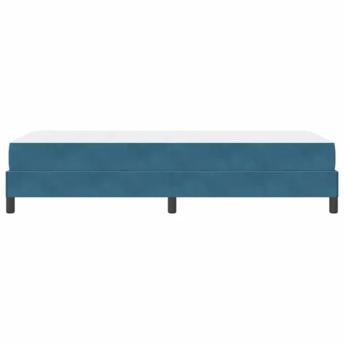 Box spring krevet Tamno plava 90 x 190 cm tkanina - Tamno plava 90 x 190 cm Cijena