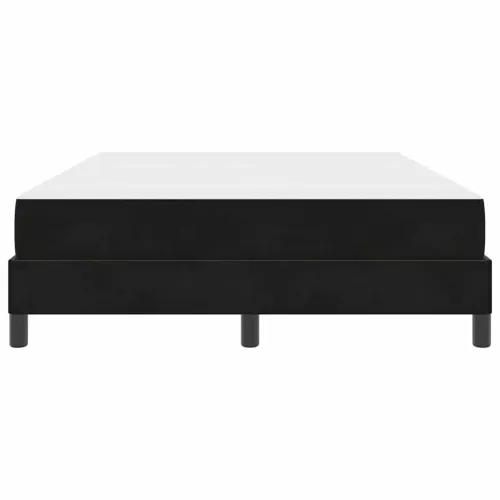 Box spring krevet s madracem Crna 140 x 200 cm tkanina - Crna 140 x 200 cm Cijena