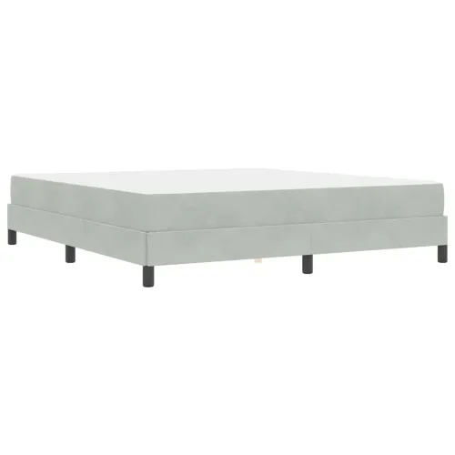 Box spring krevet Svijetlo siva 180 x 200 cm tkanina - Svjetlosiva 180 x 200 cm Cijena