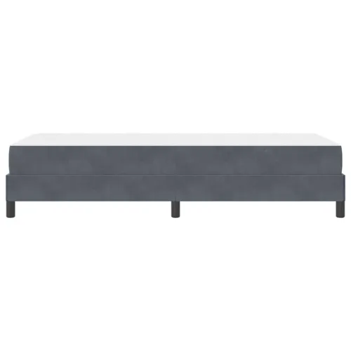 Box spring krevet Tamno siva 80 x 210 cm tkanina - Tamno siva 80 x 210 cm Cijena