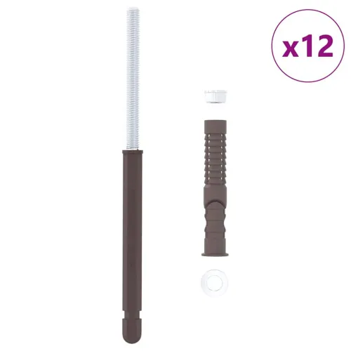 Podupirači za plutajuće police 12 Bež Ø10 x 170 mm Čelik - Ø10 x 170 mm Cijena