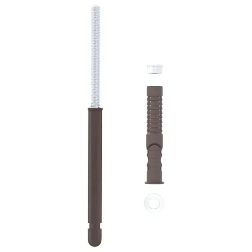 Podupirači za plutajuće police 12 Bež Ø10 x 170 mm Čelik - Ø10 x 170 mm Cijena