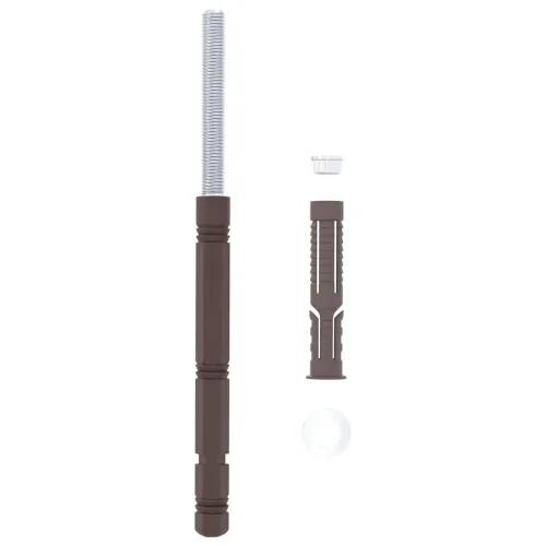 Podupirači za plutajuće police 12 Bež Ø14 x 210 mm Čelik - Ø14 x 210 mm Cijena