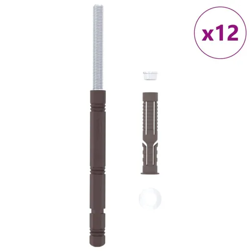Podupirači za plutajuće police 12 Bež Ø14 x 210 mm Čelik - Ø14 x 210 mm Cijena