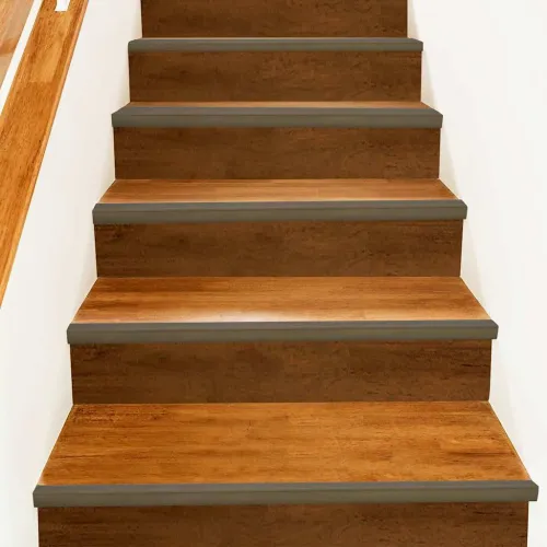 Profili za rubove stepenica 30 kom. Smeđa 67 x 3 x 2 cm - Smeđa 67 cm (30 pcs) Traka Cijena