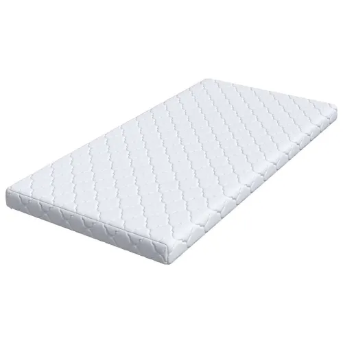 Madrac Bijelo 90 x 190 cm Žakar tkanina - 190 x 90 x 10,5 cm Cijena