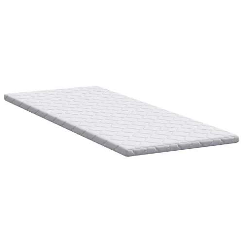 Kokosni nadmadrac Bijelo 80 x 200 cm Žakar tkanina - 80 x 200 cm Cijena