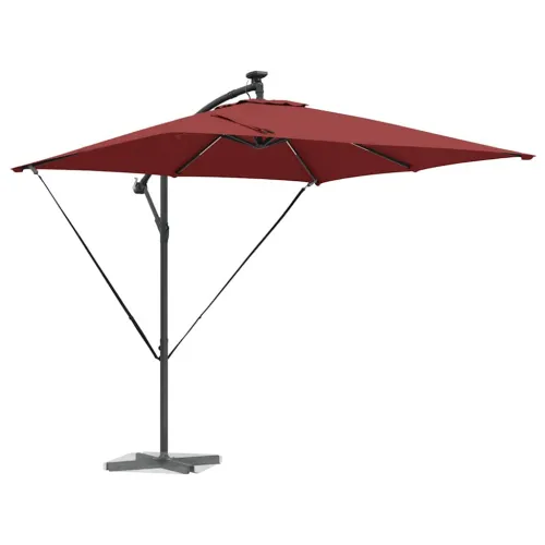 Suncobran Terakota 249 x 249 x 250 cm Poliester i aluminij - Terakota Cijena