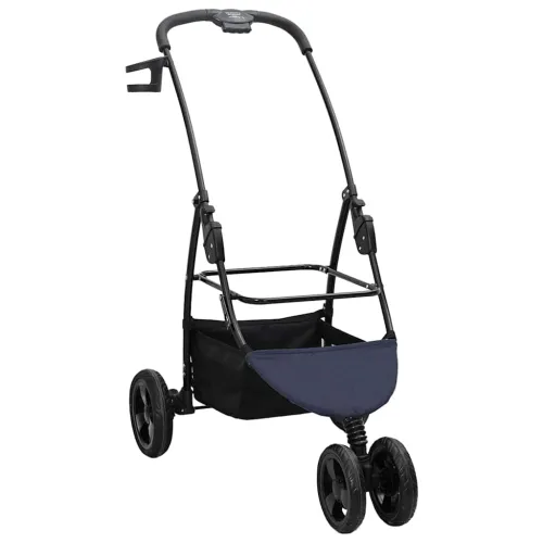 Sklopiva kolica za kućne ljubimce Plava 78 x 54 x 101 cm - Plava 3 kotača Cijena