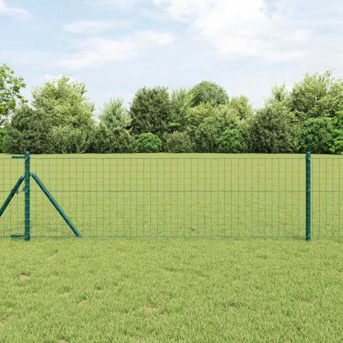 Stup za ogradu 2 kom. Zelena 80 cm Čelik s praškastim premazom - Zelena 80 cm 2 Cijena